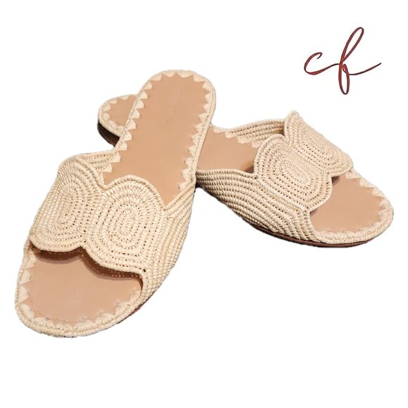 Carrie Forbes Shoes - Carrie Forbes Naima Natural Size 7.5 NWT